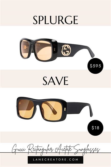 gucci sunglasses dupe amazon|affordable alternatives to designer sunglasses.